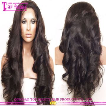 2015 New design high end long hair wigs for women 100% unprocessed brazilian very long hair wigs